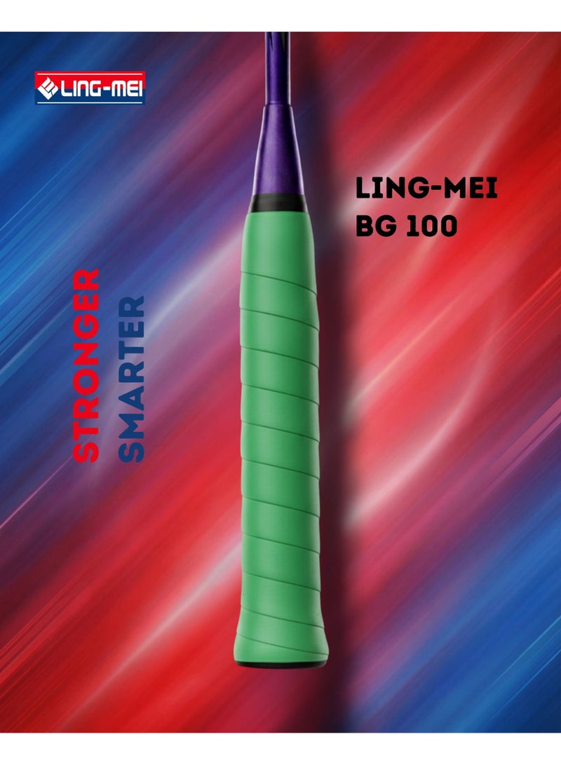 لينغ مي BG 100 غطاء مضرب – مقاوم للانزلاق، مريح ومتينا